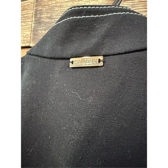 St John Sport by Marie Gray black jacket sz M - Picture 4 of 6